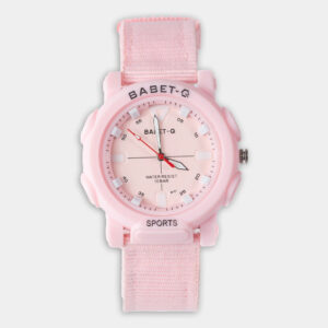 Water-Resistant up to 10 Bar: Suitable for swimming, showering, and outdoor activities. Durable Nylon Strap: Comfortable and long-lasting design. Sleek Minimalist Dial: Clear hour markers and contrasting red second hand for easy readability. Versatile Style: Perfect for sports, casual wear, or active lifestyle. Reliable Timekeeping: High-quality movement for precise and accurate time display.