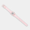 Key Features: Soft pastel pink strap for a sweet, youthful look Square dial with bold, easy-to-read numerals Comfortable, flexible silicone strap Reliable quartz movement for precise timekeeping Lightweight and perfect for daily wear Water-resistant for everyday activities