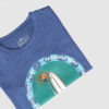 Boys' Blue Paradise Surf Point Graphic T-Shirt – Tropical Beach Vibe Tee
