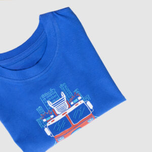 Boys Blue Truck Graphic T-Shirt – City Road Adventure Design