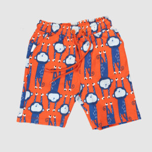Kids cotton shorts Monkey print shorts Toddler summer clothes Baby boy shorts Soft cotton shorts for toddlers Made in Pakistan kidswear