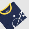 Boys Navy Blue Space Graphic T-Shirt – Planets & Stars Print