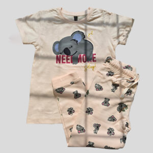 Koala Dream 2-Piece Baby Girl Outfit Set