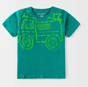 Truck Kids Graphic T-Shirt | Soft Cotton Boys Casual Tee