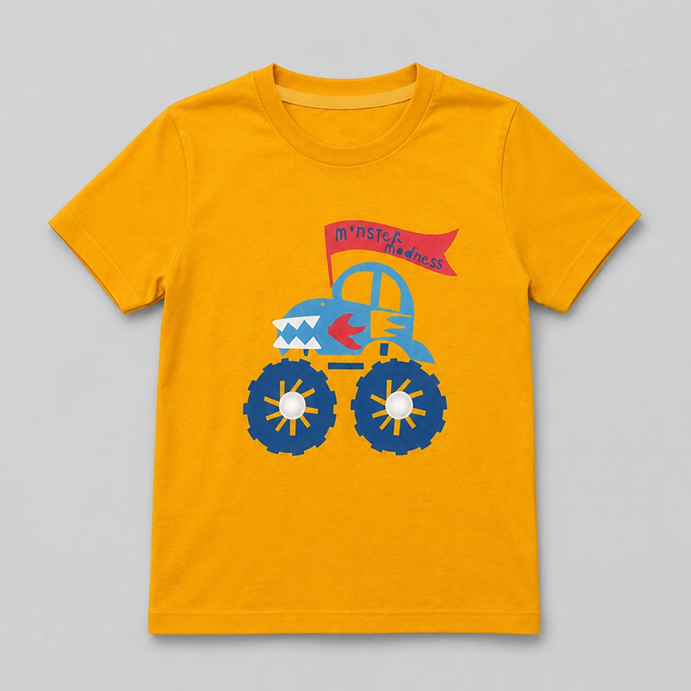 Monster Madness Kids Graphic T-Shirt | Soft Cotton Boys Tee
