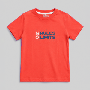 No Rules No Limits Kids Cotton T-Shirt