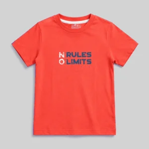 Boys No Rules No Limits T Shirt – Kids Cotton Tee